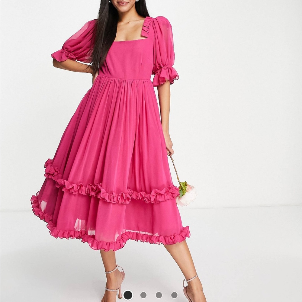 Maya puff dress